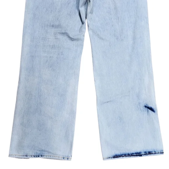 One Teaspoon From Free People The ROADHOUSE Wide Leg Jeans Causual Size Med - Picture 4 of 14